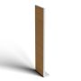 400mm Golden Oak Fascia Capping Box End Board - 10mm x 1.25mtr