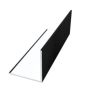 PVC Rigid Angle - 50mm x 5mtr Black Ash Woodgrain