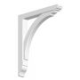 Gallows Bracket Exterior - 70mm x 630mm x 580mm White