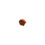 Dry Verge Ridge Cap Round - Terracota