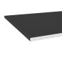 250mm Black Smooth Soffit Board - 10mm x 5mtr