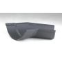 Cast Iron Beaded Half Round Gutter Right Hand Angle - 135 Degree x 125mm Primed