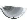 Cast Iron Beaded Half Round Gutter - 150mm x 1829mm Primed