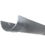 Cast Iron Half Round Gutter - 115mm x 1829mm Primed