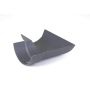 Cast Iron Half Round Gutter Left Hand Angle - 90 Degree x 125mm Primed