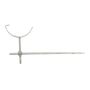 Cast Iron Half Round Gutter Rise & Fall Bracket - 150mm Galvanised