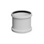 FloPlast 110mm Industrial/Xtraflo Downpipe Kit - Hopper w Access Pipe - White