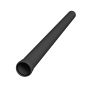 FloPlast 110mm Industrial/Xtraflo Downpipe Kit - Swan Neck w Access Pipe - Black