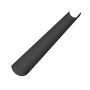 FloPlast 16mtr 170mm Industrial/Xtraflo Gutter Kit - Stopend Outlet - Black