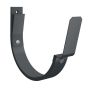Lindab Steel Gutter 70mm Flex-Fit Fascia Bracket - 125mm Anthracite Grey