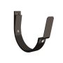 Lindab Steel Gutter 70mm Flex-Fit Fascia Bracket - 125mm Black
