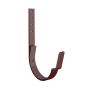 Lindab Steel Gutter 180mm Flex-Fit Rafter Bracket - 125mm Dark Red