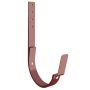 Lindab Steel Gutter 210mm Flex-Fit Rafter Bracket - 125mm Dark Red