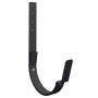 Lindab Steel Gutter 210mm Flex-Fit Rafter Bracket - 125mm Matte Black