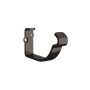 Lindab Steel Gutter Fascia Bracket - 100mm Black