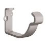 Lindab Steel Gutter Fascia Bracket - 100mm Silver Metallic