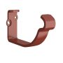 Lindab Steel Gutter Fascia Bracket - 125mm Tile Red