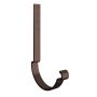 Lindab Steel Gutter 200mm Rafter Bracket - 125mm Coffee Brown
