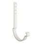 Lindab Steel Gutter 200mm Rafter Bracket - 125mm Antique White