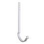 Lindab Steel Gutter 350mm Rafter Bracket - 125mm Silver Metallic