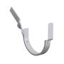 Lindab Steel Gutter Side Fix Rafter Bracket - 125mm Silver Metallic