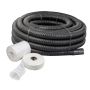 Perforated Land Drain and Filter Sleeve Kit - 80mm (O.D.) x 50mtr Coil