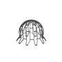 Galeco Steel Round Hopper & Downpipe Kit Galvanised - 87mm Diameter