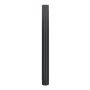 Lindab Steel Intermediate Downpipe - 120mm x 1mtr Anthracite Grey