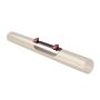 Lindab Steel Rod Access Downpipe - 75mm x 1mtr Antique White