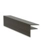 Exitex Aluminium F Section - 16mm x 4mtr Brown