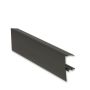 Exitex PVC F Section Rafter Supported - 25mm x 3mtr Brown