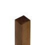 Incised Fence Post - 2100mm x 75mm x 75mm Brown