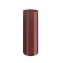 Lindab Steel Sliding Downpipe - 75mm Dark Red