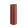 Lindab Steel Sliding Downpipe - 75mm Tile Red