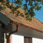 Lindab Steel Sliding Downpipe - 75mm Tile Red