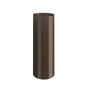 Lindab Steel Sliding Downpipe - 87mm Brown