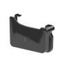 Galeco Square Industrial PVC Gutter Kit Black - 135mm