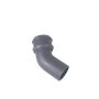 Cast Iron Round Downpipe Bend - 135 Degree x 65mm Primed