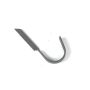 Cast Iron Round Steel Holdfast - 75mm Primed