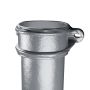 Cast Iron Round Eared Downpipe - Socket On One End - 100mm x 914mm Primed