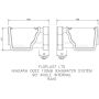 FloPlast Ogee Gutter Internal Angle - 90 Degree x 110mm x 80mm Anthracite Grey