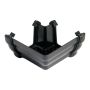 FloPlast Ogee Gutter External Angle - 90 Degree x 110mm x 80mm Cast Iron Effect
