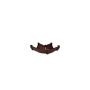 FloPlast Square Gutter Adjustable Angle - 50 to 156 Degree x 114mm Brown