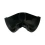 FloPlast Industrial/ Xtraflo Gutter Angle - 90 Degree x 170mm Black