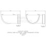 FloPlast Industrial/ Xtraflo Gutter Angle - 90 Degree x 170mm Black