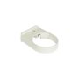 FloPlast Round Downpipe Side Fix Clip - 68mm White