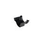 FloPlast PVC Half Round to Cast Iron Ogee Right Hand Gutter Adaptor - Black