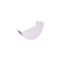 FloPlast Half Round Gutter Internal Stopend - 112mm White