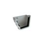FloPlast Ogee Gutter External Stopend Left Hand - 110mm x 80mm White