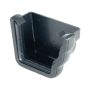FloPlast Ogee Gutter External Stopend Right Hand - 110mm x 80mm Cast Iron Effect